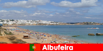 Природа море і хороший досвід харчування відпочиваючих в Албуфейра Португалія